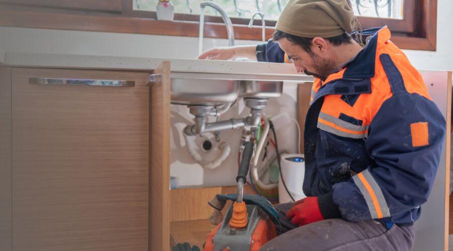 Professional sink repair in Hunter, OK